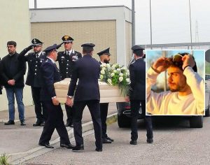 I funerali di Fabio Lanteri