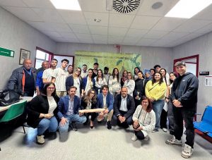 Santa Rosa - Studenti di infermieristica donano il sangue