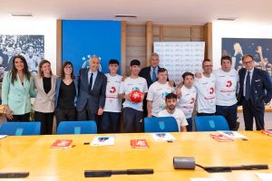 Viterbo - La presentazione della 25esima edizione della Special Olympics European football week