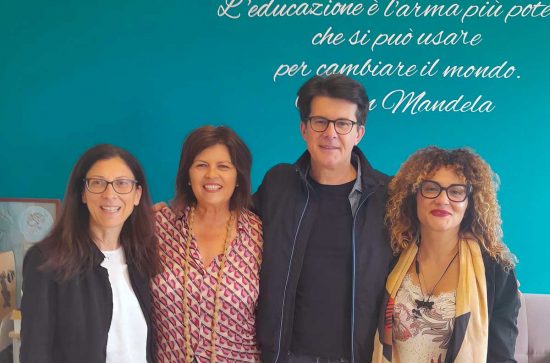 Bassano Romano - Giovanni Muciaccia di Art Attack all'istituto superiore