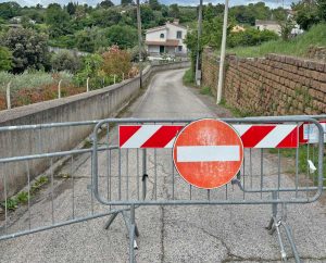 Fabrica di Roma - Chiusura via Fontanasecca