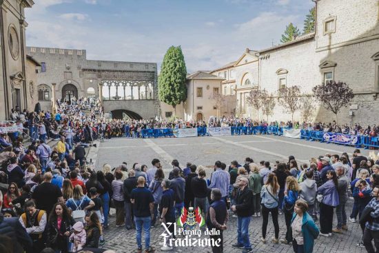 Amelia trionfa alla Parata della tradizione - Foto di Antonio Graziano dalla pagina Facebook delle Sbandieratrici & Musici città di Viterbo 