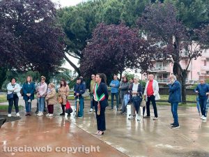 Viterbo - La commemorazione di Peppino Impastato al parco Robinson