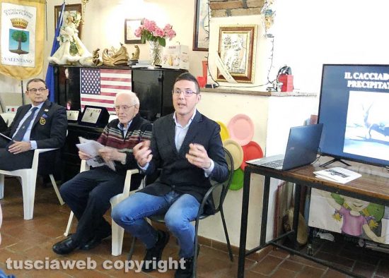 Valentano - La conferenza in ricordo del pilota Joe Howard Canion - Gli interventi degli storici Michele Mari e Romualdo Luzi
