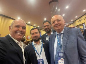 Il ministro Fratin con i membri di Forza Italia Montalto
