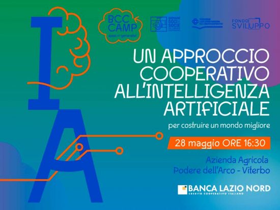 Il primo evento di formazione dedicato all’intelligenza artificiale cooperativa organizzato dalla Federazione BCC Lazio 