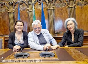 Alessandra Caruso, Alfonso Antoniozzi e Loredana Parrella