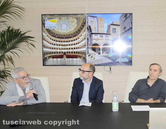 Roma - La presentazione del premio “Mattia Torre” - L'assessore Alfonso Antoniozzi, Mauro Morucci e Valerio Aprea
