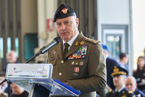 Viterbo - Intervento del comandante dell'area operativa delle Foter