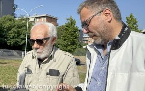 Il maestro Claudio Capotondi con l'assessore Emanuele Aronne