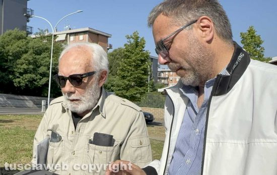 Il maestro Claudio Capotondi con l'assessore Emanuele Aronne