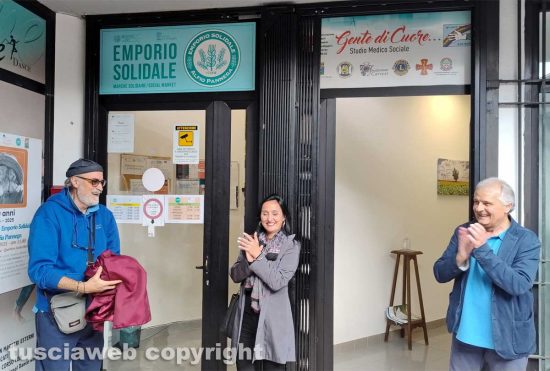 Viterbo - Emporio solidale intitolato ad Alfio Pannega