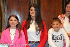 Viterbo - Consiglio comunale dei giovani - Gioia Maria Buzzi, Elena Cionci e Gabriele Onorati