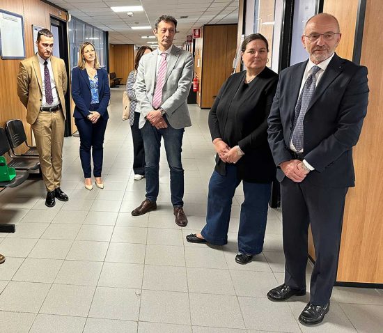 Viterbo - Inaugurato il terzo defibrillatore del palazzo di giustizia