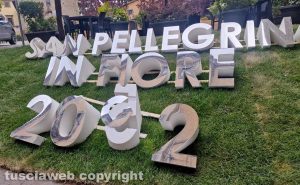 Viterbo - Vandali in azione a San Pellegrino in Fiore