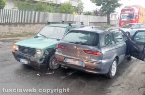 Cura di Vetralla - Incidente sulla Cassia