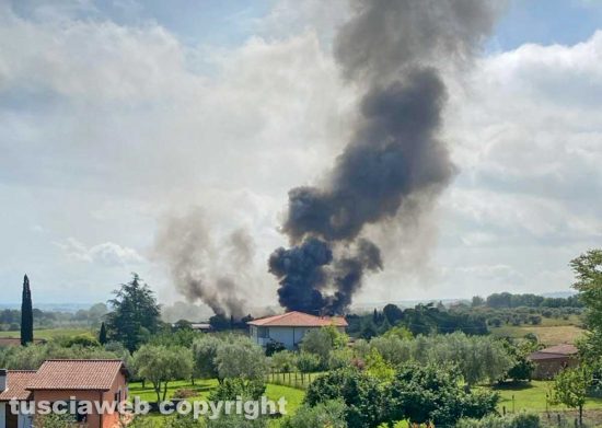 Esplosione a Vitorchiano