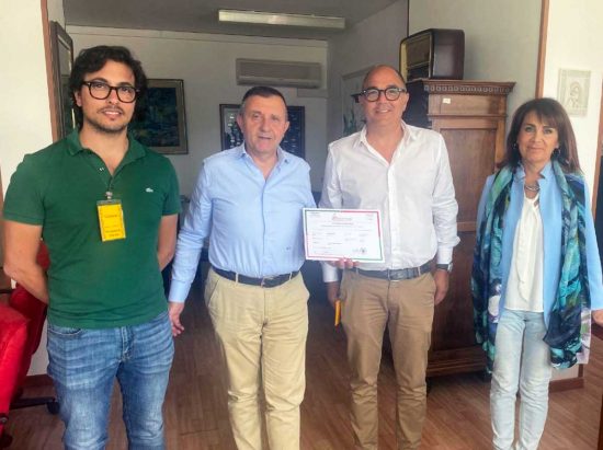 Consegna attestati percorso formativo casa circondariale - scuola edile Viterbo