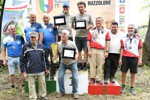 Soriano nel Cimino - Gara del ruzzolone - i premiati della categoria B