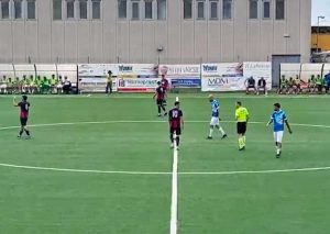 Sport - Calcio - Una fase di Sorianese-Ottavia