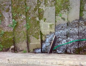 Viterbo - Perdita d'acqua a San Pellegrino