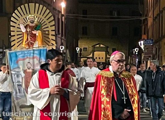 Soriano nel Cimino - Festa di Sant’Eutizio - Il vescovo della diocesi di Civita Castellana Marco Salvi