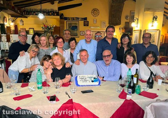  La festa per i 40 anni dal diploma di infermiere della Asl Viterbo
