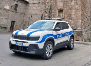 Vitorchiano - Il nuovo mezzo della polizia locale