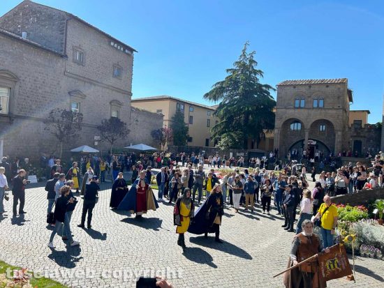 Viterbo - L'inaugurazione di San Pellegrino in Fiore