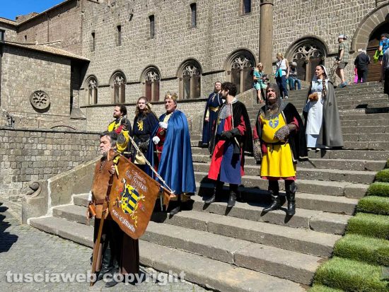 Viterbo - L'inaugurazione di San Pellegrino in Fiore