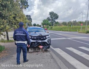 Viterbo - Incidente sulla Cassia Nord
