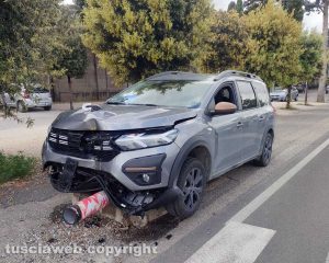 Viterbo - Incidente sulla Cassia Nord