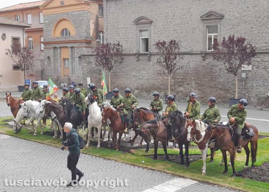 Viterbo - Equiraduno del Giubileo - La benedizione a piazza San Lorenzo
