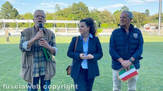 Viterbo - Sodalizio facchini di Santa Rosa e Asfa Uila insieme contro la Sla - Antonio Biagioli, Chiara Frontini e Massimo Mecarini