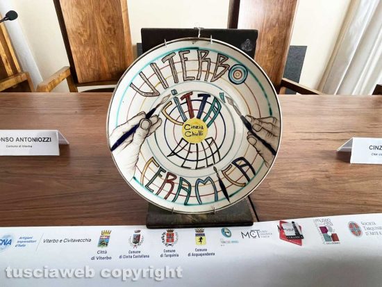 Viterbo - La presentazione di Buongiorno ceramica