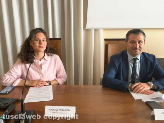 Chiara Tosaroni e Luca Giampieri
