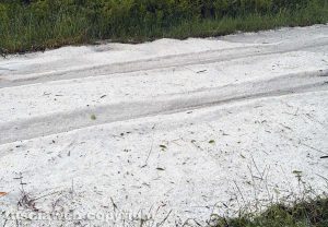 Vitorchiano - Violenta grandinata a Paparano