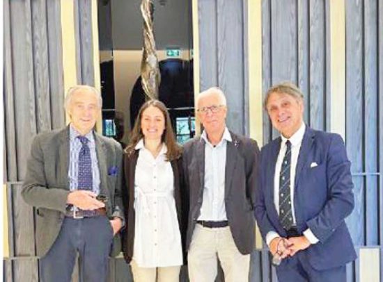 Il presidente della Fondazione "Carlo Collodi" in visita a Viterbo