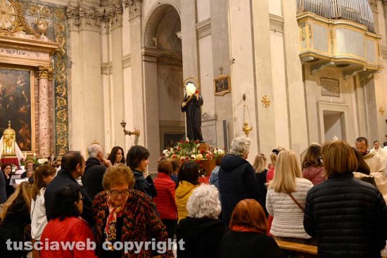 Viterbo - La messa solenne in onore di Santa Rita alla Trinità