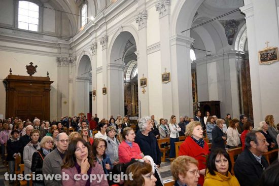 Viterbo - La messa solenne in onore di Santa Rita alla Trinità