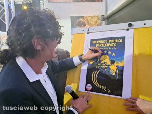 Viterbo - Assemblea provinciale del Movimento 5 stelle - Massimo Erbetti