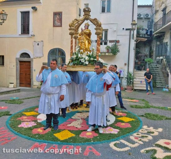 L'infiorata a Corchiano