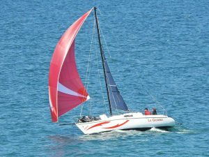 Imbarcazione La Gioiosa prima classificata Overall e prima Classe