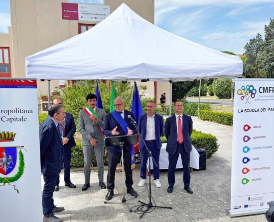Inaugurato il nuovo laboratorio di Meccatronica a Civitavecchia