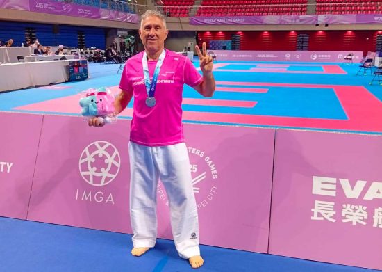Taipei - World Master Games - Medaglia d'argento - Mario Pezzola