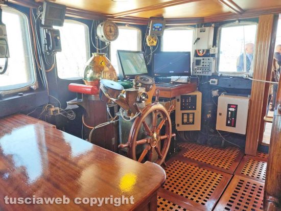 La nave Amerigo Vespucci a Civitavecchia