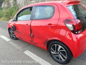 Viterbo - Incidente sulla Cassia sud