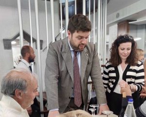 Alessandro Romoli alla decima festa della terza età