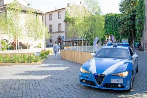 Viterbo - I controlli della polizia