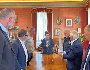 Viterbo - Consegna bozzetto n.1 di Dies Natalis